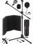 Pack Set-1 BM800 Mikrofon + Stand + Yalıtım Paneli + Filtre + Ses Kartı 2