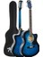 RG-560BL-AMP Mavi Amfili Elektro Akustik Gitar Full Set 2