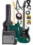 GLC-40GR-50AMP Elektro Gitar Seti 50 Watt Şarjlı Bt Amfi Kulaklık ve Full Set 1