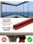 Cam Balkon Fitili 6mm Yükseklik 5 Metre Uzunluk Toz, Ses ve Isı Yalıtımı Için Kıl Fitil Alternatifi 1