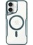 iPhone 16 Plus Kılıf Boyi Magsafe Silikon Kapak - Turkuaz 1