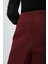 Kadın Beli Lastikli Likralı Esnek Jean Pantolon Bordo 7
