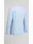 Mavi Kareli Slim Fit Erkek Kruvaze Ceket 3
