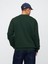 Erkek Koyu Yeşil Gap Logo Relaxed Fleece Sweatshirt 4