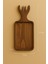 Ahşap Sunum Tahtası - 31 X 12 Cm - Kahverengi 8