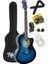 RG-540BL Kaliteli Kesik Kasa Mavi 40 Inç Akustik Gitar Seti 4/4 Yetişkin 1
