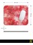 Kırmızı Renkli Desenli Ergonomik Mouse Pad- 23 cm x 19 cm - Kaydırmaz Taban Ev ve Ofis Kullanımı Için Ideal Fare Altlığı Mousepad 6