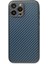 iPhone 13 Pro Kılıf Coco Karbon Silikon - Mavi 1