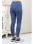 Kadın Koyu Mavi Motto Skinny Jean 5
