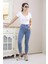 Kadın Mavi Motto Skinny Jean 1