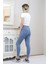 Kadın Mavi Motto Skinny Jean 2