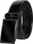 Siyah Rugan Otomatik Tokalı Deliksiz Klasik Erkek Kemeri 1