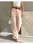 Beli Kemerli Keten Pantolon 4