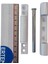 Pvc Plastik Pencere ve Kapılar Için Metal Menteşe, 95MM Uzun Tip, Beyaz 6