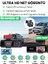 L308 Wifi 4K Araç Içi Güvenlik Kamerası + Park Modu Kablosu Çift Kamera Kayıt Cihazı Gps Gece Görüşü 3