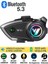 Y80 Interkom Motosiklet Kask Kulaklık Bluetooth 5.3 Type-C Su Geçirmez Intercom Set Iphone Android 1