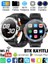 Watch PG Gümüş 4G LTE Yuvarlak Akıllı Saat 16GB SIM Kartlı Kameralı WiFi Çocuk Huawei iPhone Uyumlu 8 9 10 1