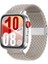 Watch Fit 3 / Fit 4 / Fit 4 Pro Uyumlu Solo Loop Örgü Kumaş Kordon – Metal Klipsli, Ayarlanabilir, Yumuşak ve Hafif Bileklik 1