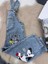Looney Tunes Baskılı Unisex Çocuk Kot Salopet - Askılı Tulum 5