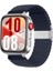 Watch Fit 3 / Fit 4 / Fit 4 Pro Uyumlu Solo Loop Örgü Kumaş Kordon – Metal Klipsli, Ayarlanabilir, Yumuşak ve Hafif Bileklik 1