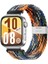 Watch Fit 3 / Fit 4 / Fit 4 Pro Uyumlu Solo Loop Örgü Kumaş Kordon – Metal Klipsli, Ayarlanabilir, Yumuşak ve Hafif Bileklik 1