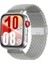 Watch Fit 3 / Fit 4 / Fit 4 Pro Uyumlu Solo Loop Örgü Kumaş Kordon – Metal Klipsli, Ayarlanabilir, Yumuşak ve Hafif Bileklik 1
