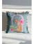 Leopar Desenli Fırfırlı Country, Iskandinav, Bohem 50X50 Dekoratif Yastık(Içi Dolgulu) 5
