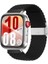 Watch Fit 3 / Fit 4 / Fit 4 Pro Uyumlu Solo Loop Örgü Kumaş Kordon – Metal Klipsli, Ayarlanabilir, Yumuşak ve Hafif Bileklik 1