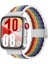 Watch Fit 3 / Fit 4 / Fit 4 Pro Uyumlu Solo Loop Örgü Kumaş Kordon – Metal Klipsli, Ayarlanabilir, Yumuşak ve Hafif Bileklik 1