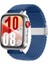 Watch Fit 3 / Fit 4 / Fit 4 Pro Uyumlu Solo Loop Örgü Kumaş Kordon – Metal Klipsli, Ayarlanabilir, Yumuşak ve Hafif Bileklik 1