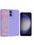 Samsung Galaxy S25 Edge Kılıf Zore Mara Lansman Kapak + Nano Ekran Koruyucu 1