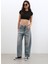 Kadın Yüksek Bel Skater Fit Jean Pantolon Tint 4