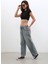 Kadın Yüksek Bel Skater Fit Jean Pantolon Tint 8
