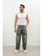 Erkek Skater Fit Jean Pantolon Tint Yeşil 5