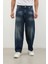 Erkek Skater Fit Jean Pantolon Lacivert 6