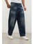 Erkek Skater Fit Jean Pantolon Lacivert 7