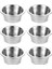 Kt Home Sosluk 6 Lı Paslamaz Çelik Mii Kase Lokumluk Reçellik Çerezlik Sosluk 6 Adet 8 cm Metal 1