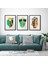 Tabloshop Kübik Yüzler 3 Parçalı Poster Set 55 x 75CM (3 Adet) 1