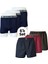 Erkek Boxer 6’lı Set Pamuk & Poplin Karışık - Lacivert 1