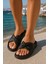 Unisex Fashion Slide Twisted Knot Terlik Plaj Bahçe Teras Havuz Sahil Deniz Her Sezon Moda 2