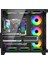 Sirius Black Argb Panel 7x Fan Kumanda ve Kontrolcü Atx Boş Bilgisayar Kasası Siyah 3