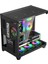 Sirius Black Argb Panel 7x Fan Kumanda ve Kontrolcü Atx Boş Bilgisayar Kasası Siyah 4
