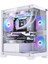 Orion Elite 4x Tuştan Değişen Rgb Fanlı M-Atx Boş Bilgisayar Kasası Beyaz 2