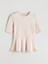 Yeni Sezon Bisiklet Yaka Peplum Bluz - S5OO47Z8 5
