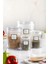 24lü Barok Yuvarlak 4 Boy Kavanoz Seti & Saklama Kabı & Erzak Kabı (6x2000 ml, 6x1000 ml, 6x500 ml) 4
