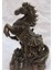 Uğur Getiren Şans ve Para Atı Dekoratif Şahlanan Şans Atı Heykel Biblo 28 cm 1