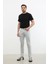Erkek Yırtık Detaylı Slim Fit Jean Pantolon 1