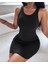 Kadın Kalın Askılı Bodycon Kaşkorse Mini Elbise 1