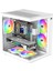 Orion Cube 5x Tuştan Değişen Rgb Fanlı M-Atx Boş Bilgisayar Kasası Beyaz 1