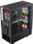 Vegax 4 Adet Rgb Fanlı Atx Tuştan Değişen Boş Bilgisayar Kasası 4